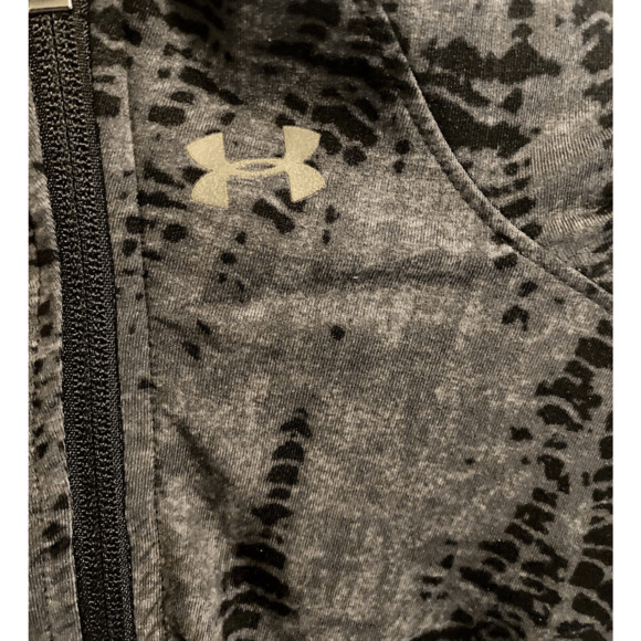 Under Armour Women's Studio Perfect Jacket Gray Black Full Zip Size Small - Picture 3 of 6